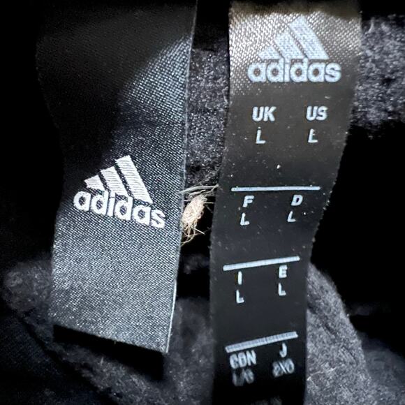 Adidas Jacket Mens Large Climaheat 1/4 Zip Pullover Jacket Black M ID - Picture 6 of 8